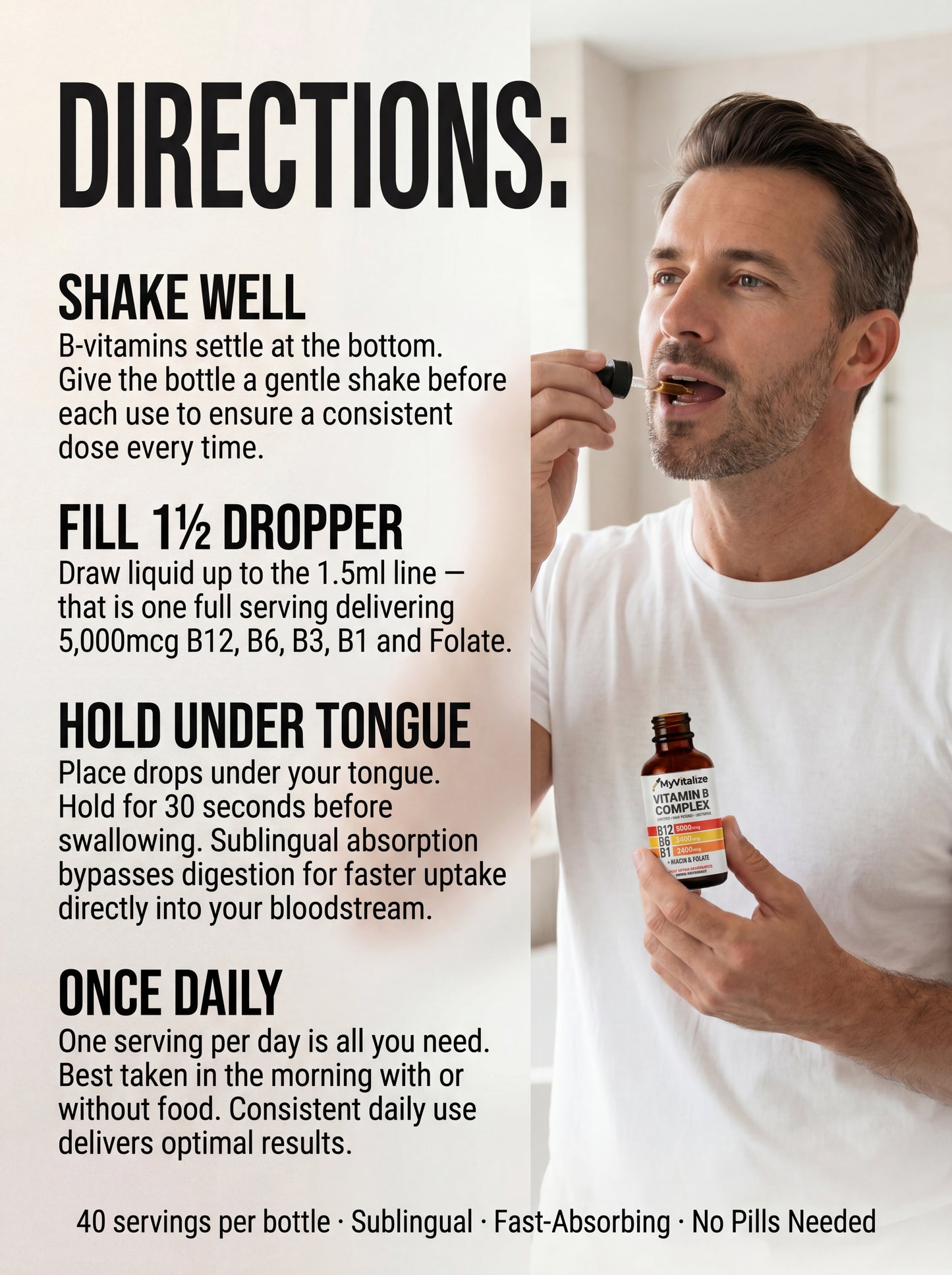 MyVitalize™ 5-in-1 B-Complex Vitamins