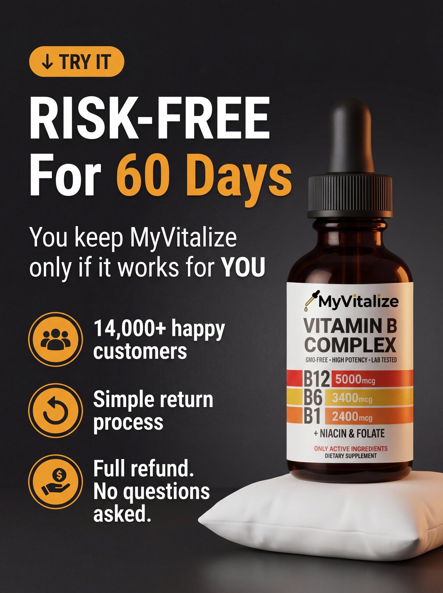MyVitalize™ 5-in-1 B-Complex Vitamins