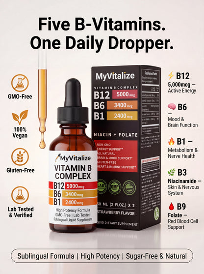 MyVitalize™ 5-in-1 B-Complex Vitamins