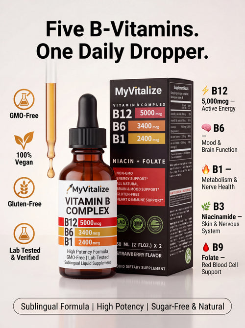 MyVitalize™ 5-in-1 B-Complex Vitamins
